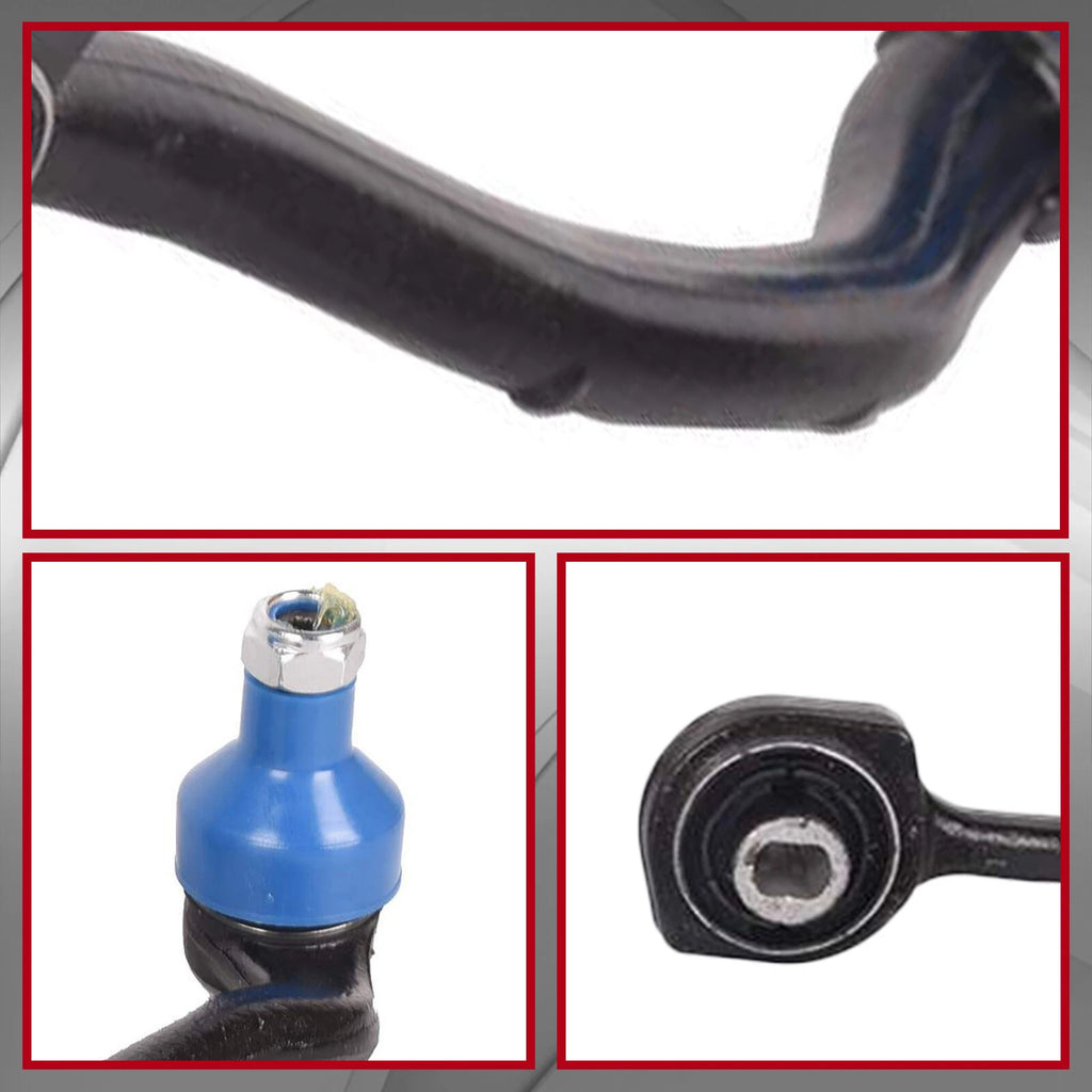 Set of 10 Control Arm Tie Rod Sway Bar Ends for Mercedes-Benz C230 (2000–2007)
