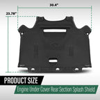 Rear Engine Splash Shield for Audi A4, Q5 (2009–2017)