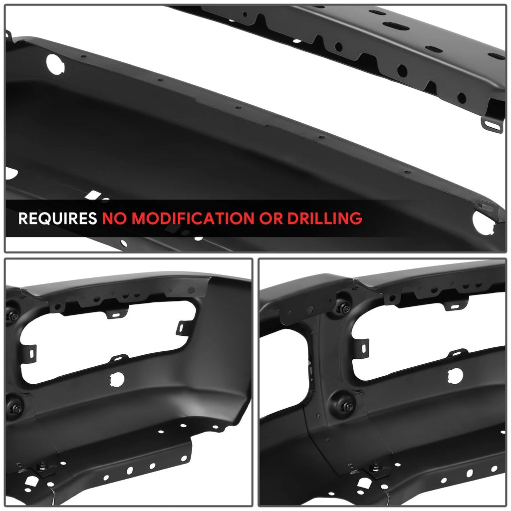 Front Bumper Face Bar for Ford F-250 F-350 SD (2023–2026) w/ Park Sensor Holes