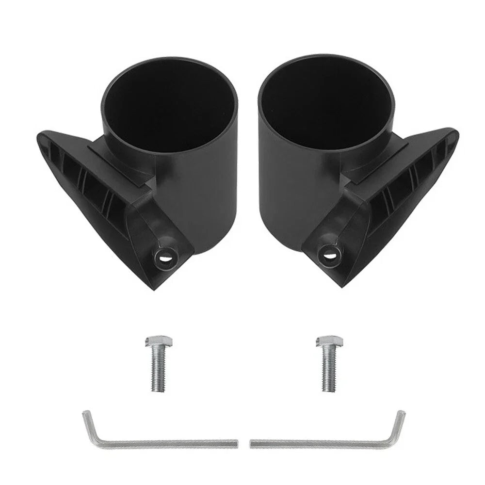 ABS Black Drink Cup Holders for Tesla Model 3 & Y (2017-2023)
