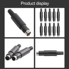 Power Supply Chassis Cable Male Socket 3568 PIN DC220V for (10PCS)