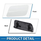 Front Left Side Bumper Headlight Washer Nozzle Cover Cap for BMW 640i White