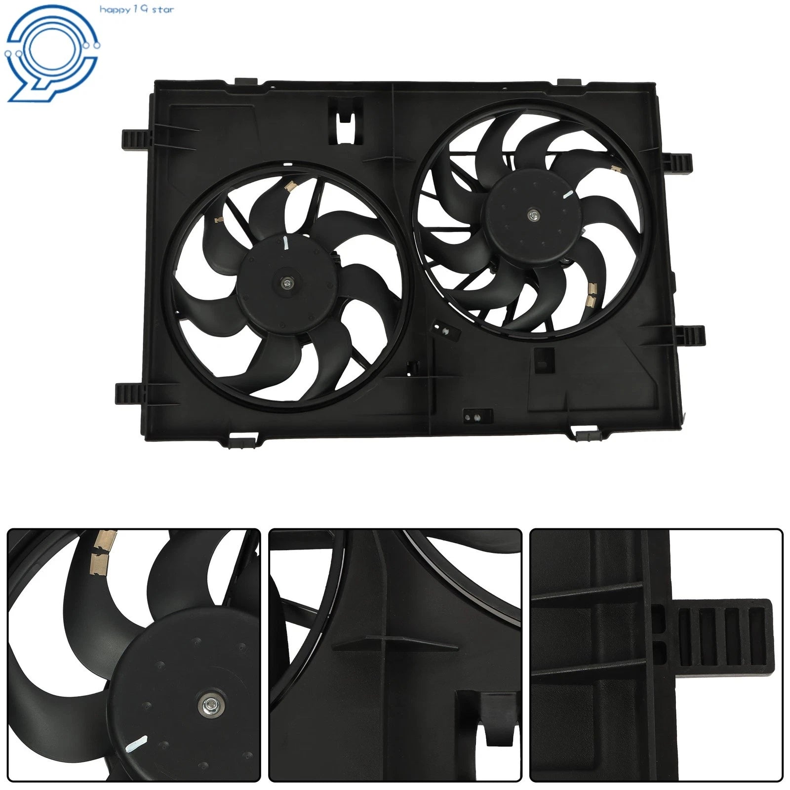 Radiator Cooling Fan Assembly for Lincoln MKZ (2007–2009)