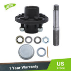 4-Bolt Hub Assembly for 4" Spindle with Bearings