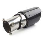 Carbon Fiber Exhaust System Pipe Muffler Tip for Car - Stainless Steel