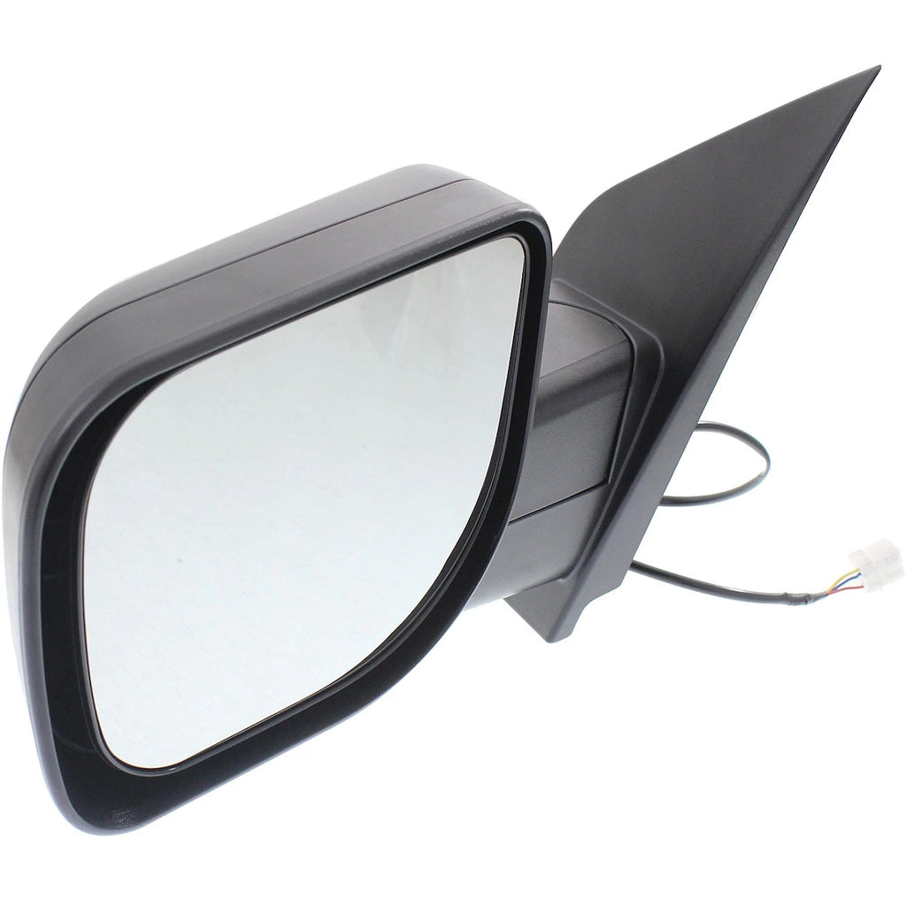 Power Mirror for Nissan Titan (2004–2015) Left Textured Black Manual Folding
