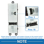 Front Right Power Window Switch for Nissan Tiida (2006–2010)