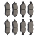 Front and Rear Brake Pads for Mercedes-Benz C300, C250 (2008–2015)