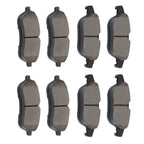 Front and Rear Brake Pads for Mercedes-Benz C300, C250 (2008–2015)
