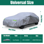 Full Car Cover for Make Model  - Waterproof, Anti-UV, All Weather