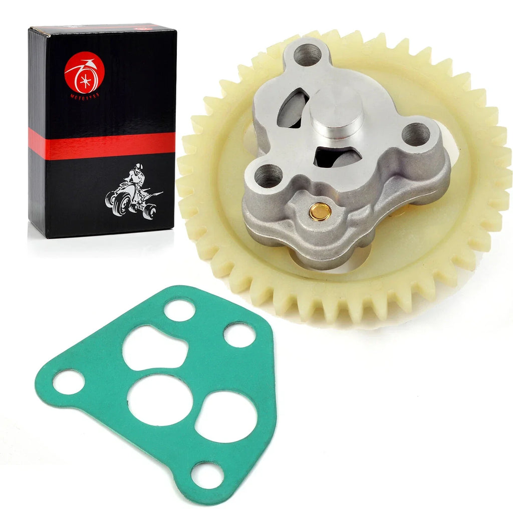 Oil Pump Gear Gasket Oil Drain Plug Strainer for Yamaha Raptor 350 (2004–2013)