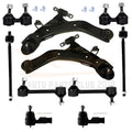 Set of 10 Front Lower Control Arms for Hyundai Elantra (2001–2006)