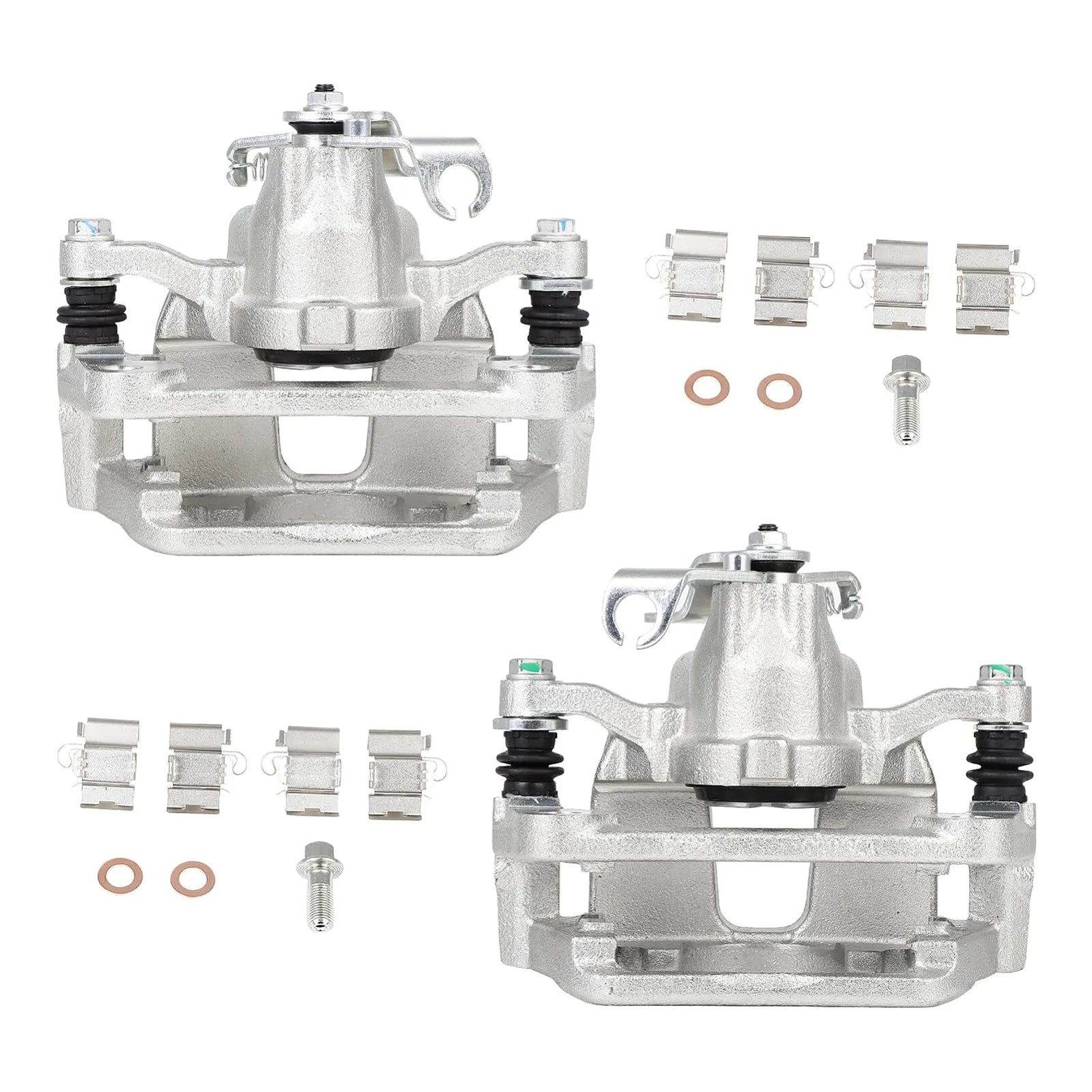 2X Rear Brake Calipers w/ Bracket for Chrysler Town & Country (2012–2017)