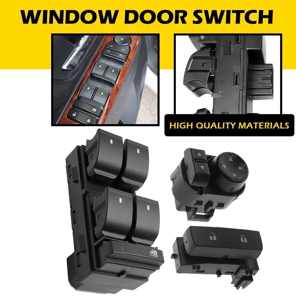Window Control Door Lock Mirror Switch 20945129 for Chevy Silverado GMC Sierra (K)