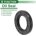 Set of 5 Oil Seal Rotary Shaft Seal NBR Rubber 30x50x7mm