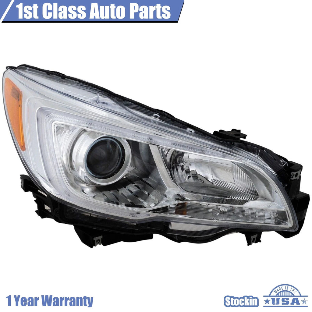 Chrome Halogen Headlight for Subaru Legacy Outback (2015-2017)