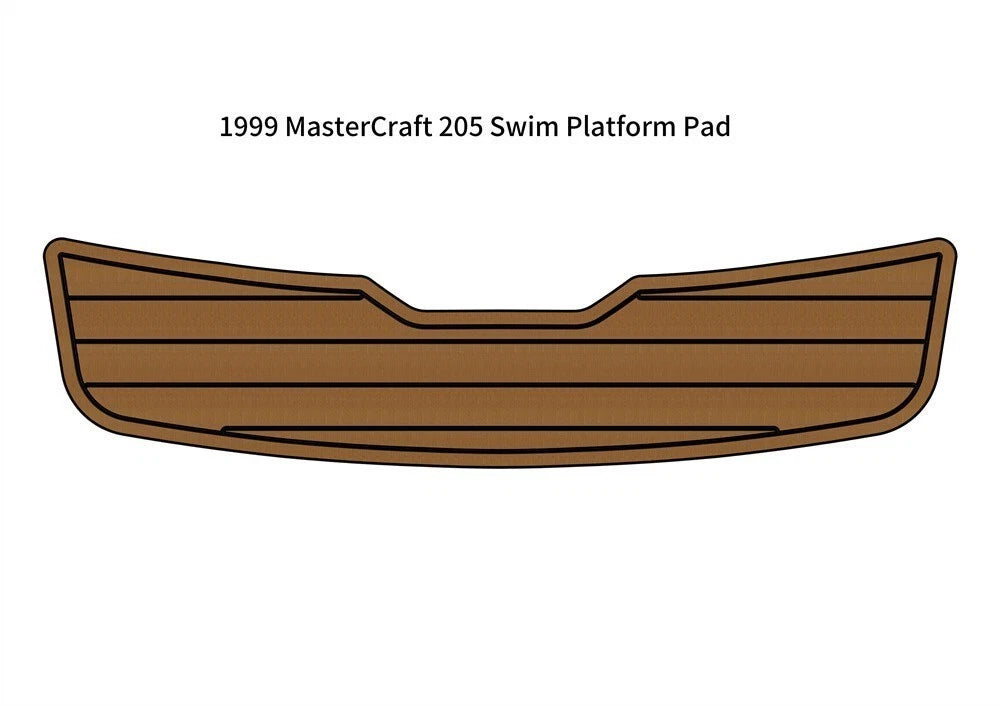 EVA Foam Non-Slip Deck Floor Pad Mat for MasterCraft 205 (1999)