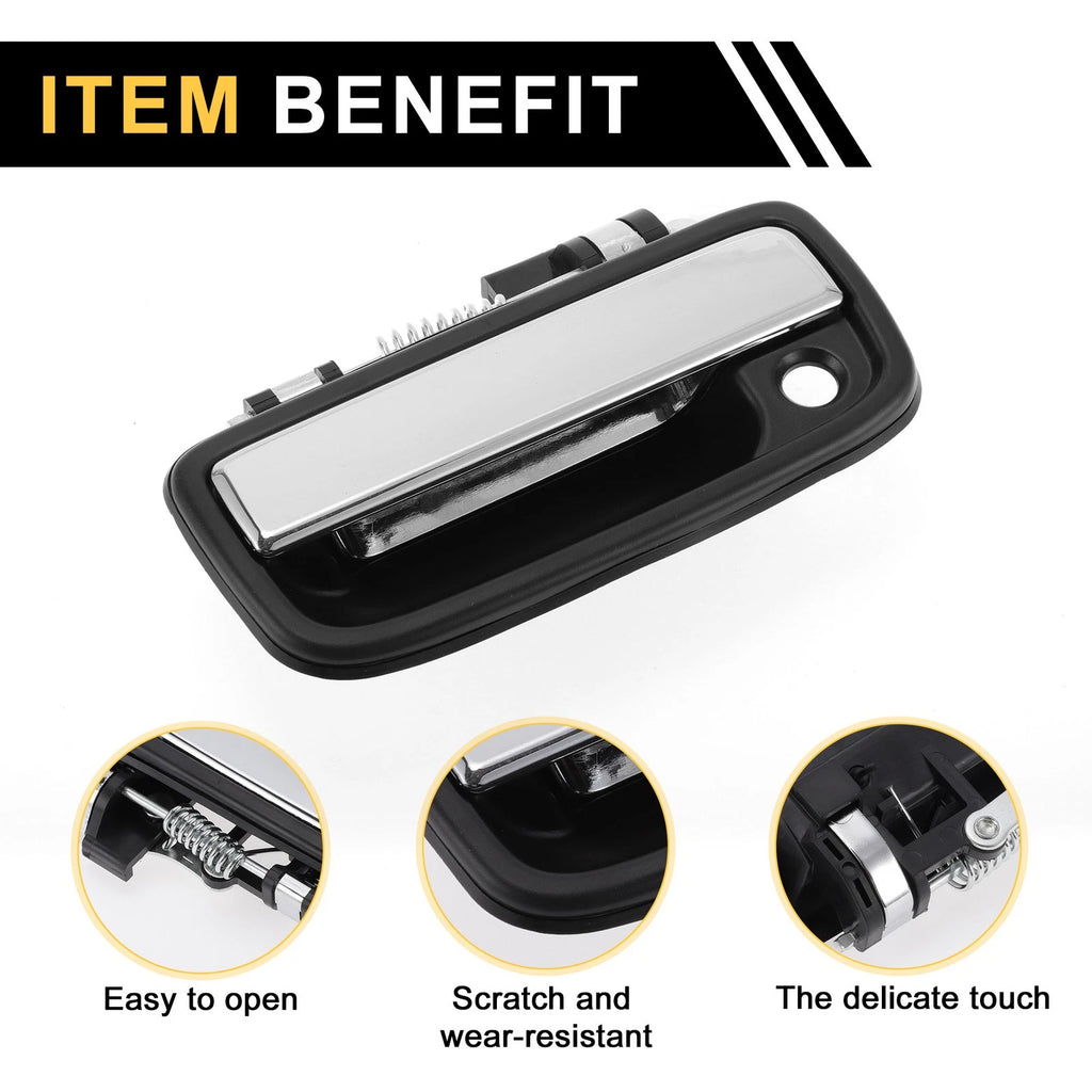 Front Left Exterior Door Handle for Toyota Tacoma (1995–2004) No. 6922035030