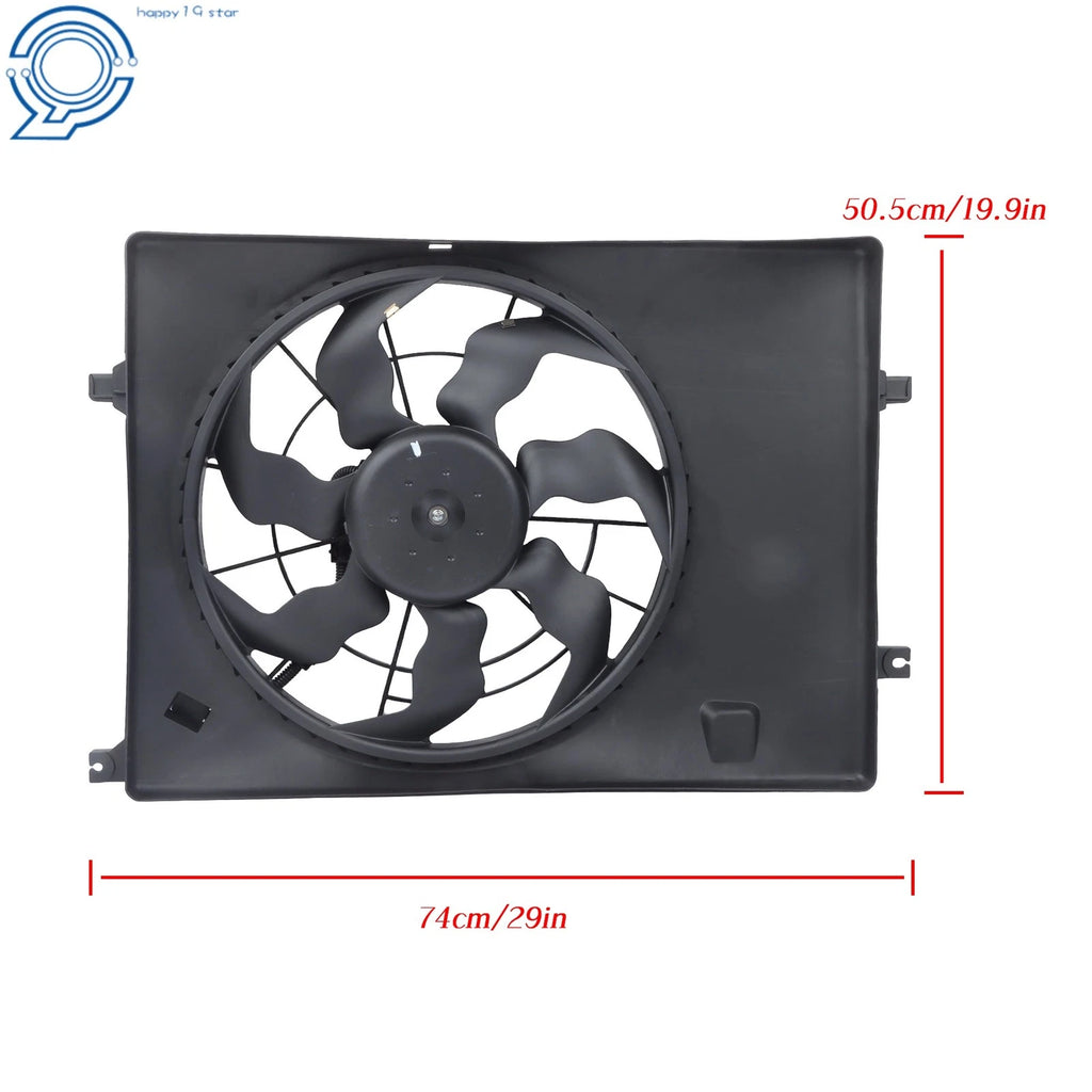 Radiator Cooling Fan Assembly for Kia Sorento (2016–2020) 25380C6500