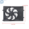 Radiator Cooling Fan Assembly for Kia Sorento (2016–2020) 25380C6500