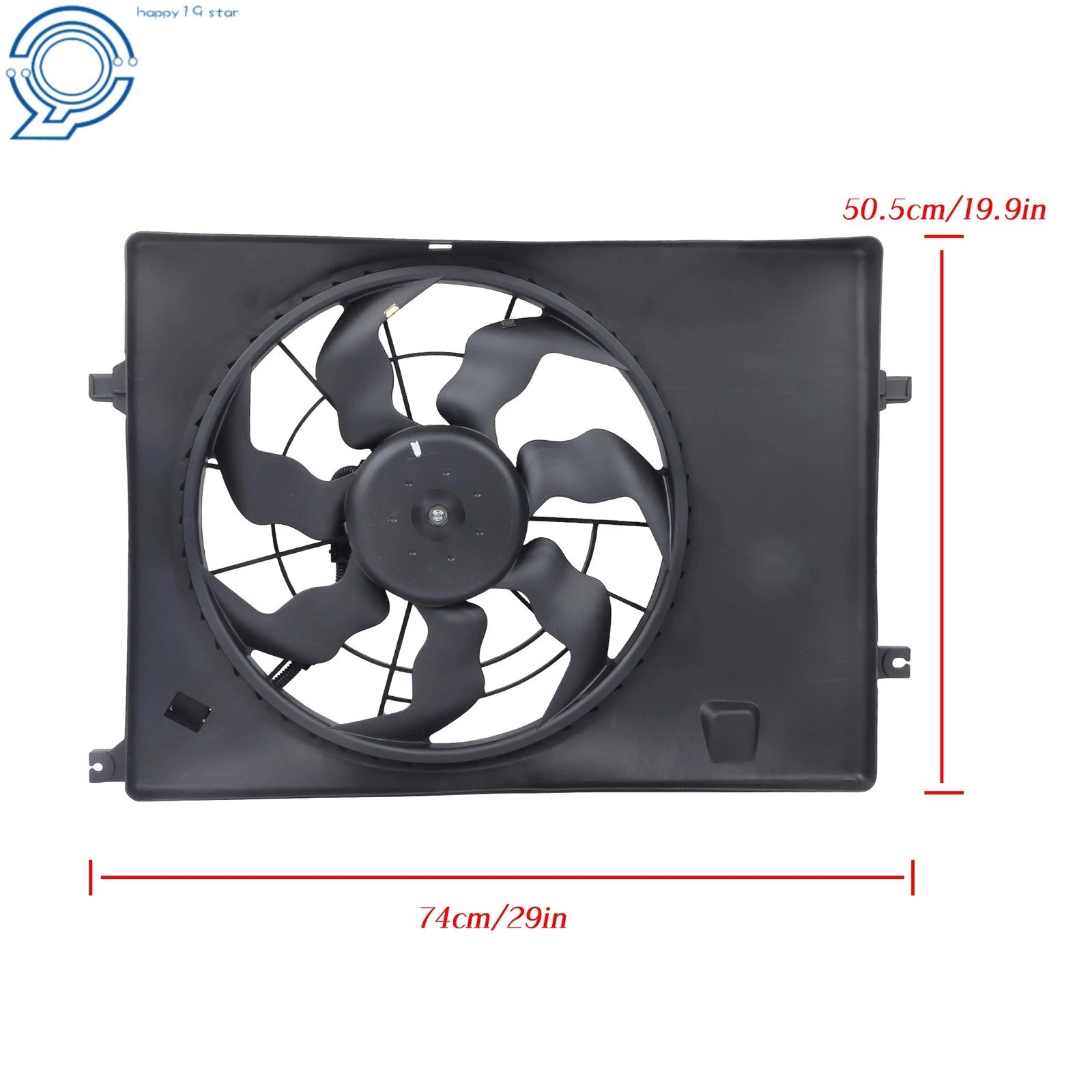 Radiator Cooling Fan Assembly for Kia Sorento (2016–2020) 25380C6500