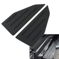 2X Black Motor Rear Passenger Floorboards Pad for Honda Goldwing GL1800 (2018–2024)