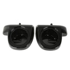 Speaker Pods for Harley Touring (2014–2024) - Black ABS, 6.5" Vented