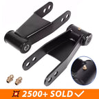 2" Rear Drop Shackles Kit for Chevy Silverado GMC Sierra 1500 C1500 (1988–2018)