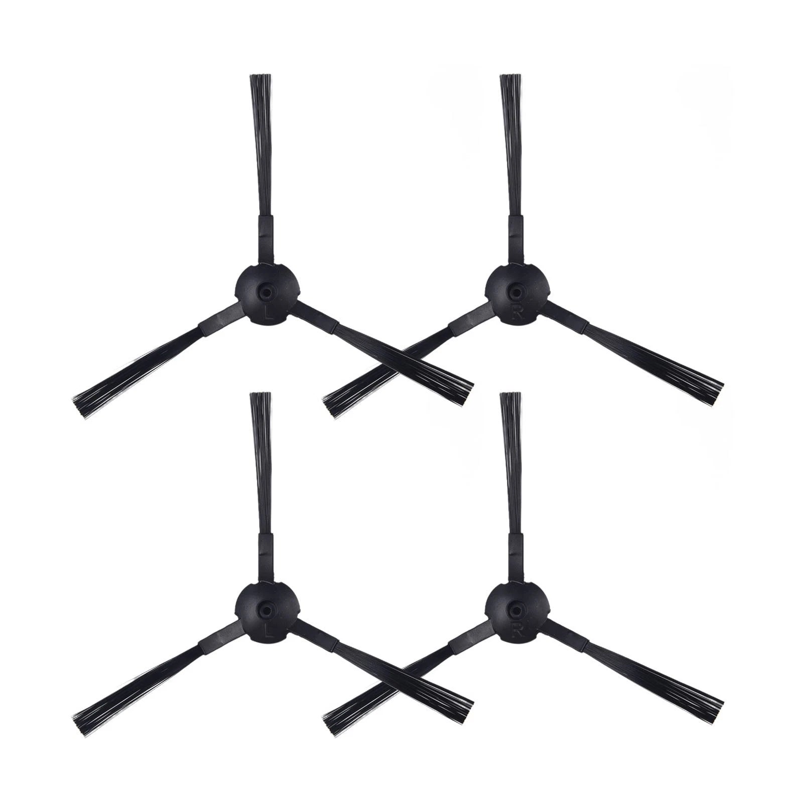 Side Brush Set for Zaco V5s Pro (2019–2023) Black Plastic
