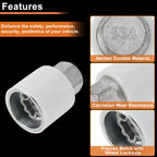 Wheel Lock Lug Nut for Volkswagen Touareg (2004–2017) 534