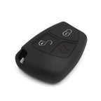 Black Silicone Key Fob Cover Case for Mercedes AMG C B E Class 