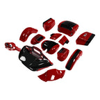 Fairings Body Work for Harley Touring Road Glide (2015–2024) Billiard Red/Vivid Black