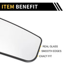 Heated Mirror Glass Replacement for Ford F-250 F-350 (No.FL3Z17K707K)