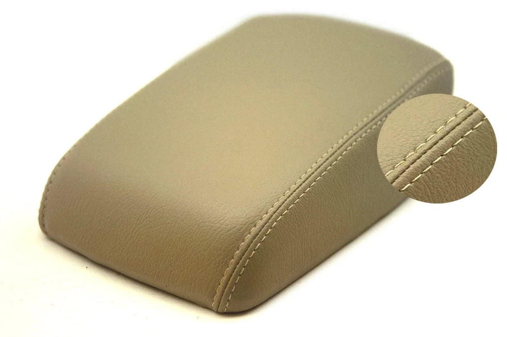 Center Console Armrest Cover for Ford Focus (2012–2018) Beige Leather