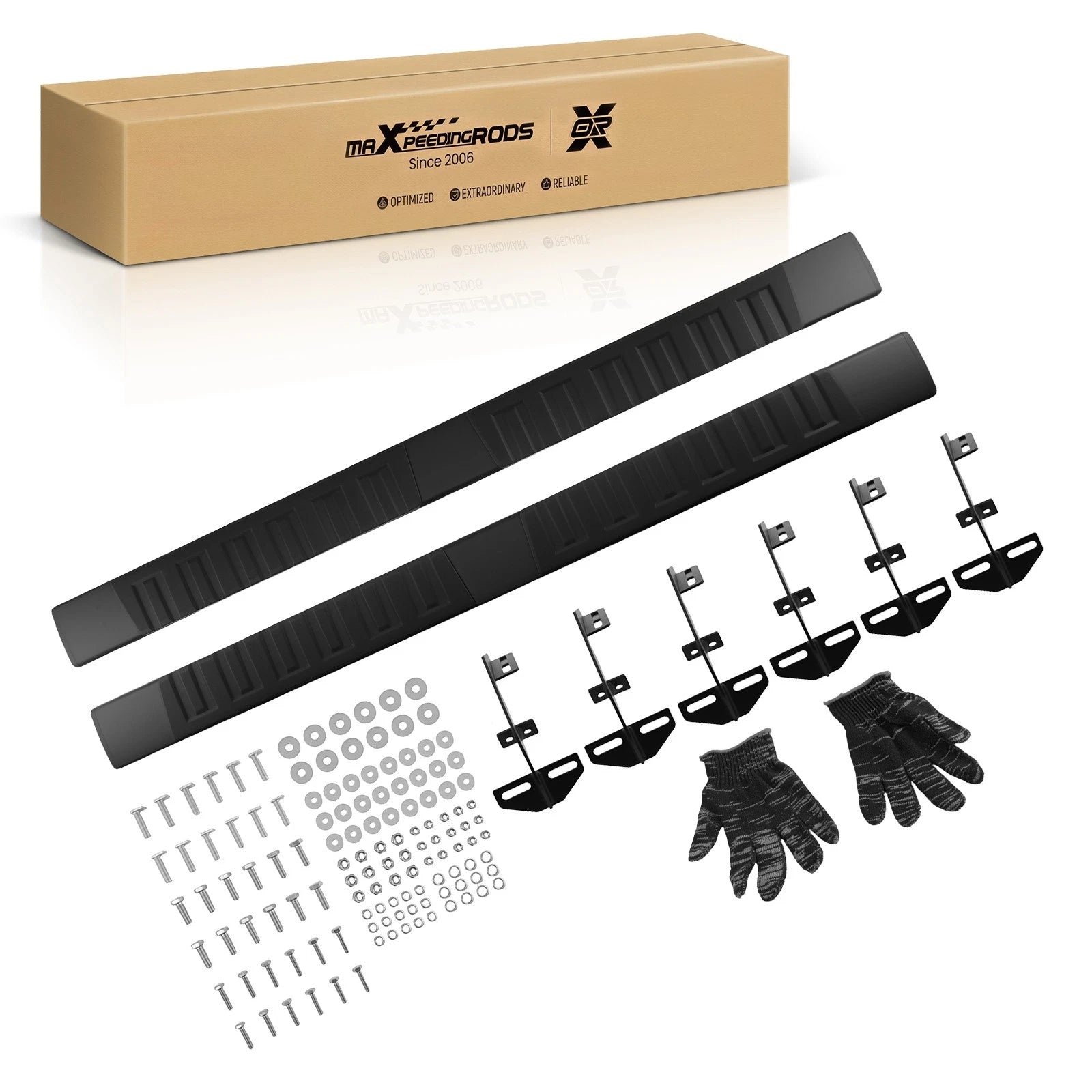 6'' Running Board for Dodge Ram 1500 Classic Crew Cab (2019–2024) Aluminum