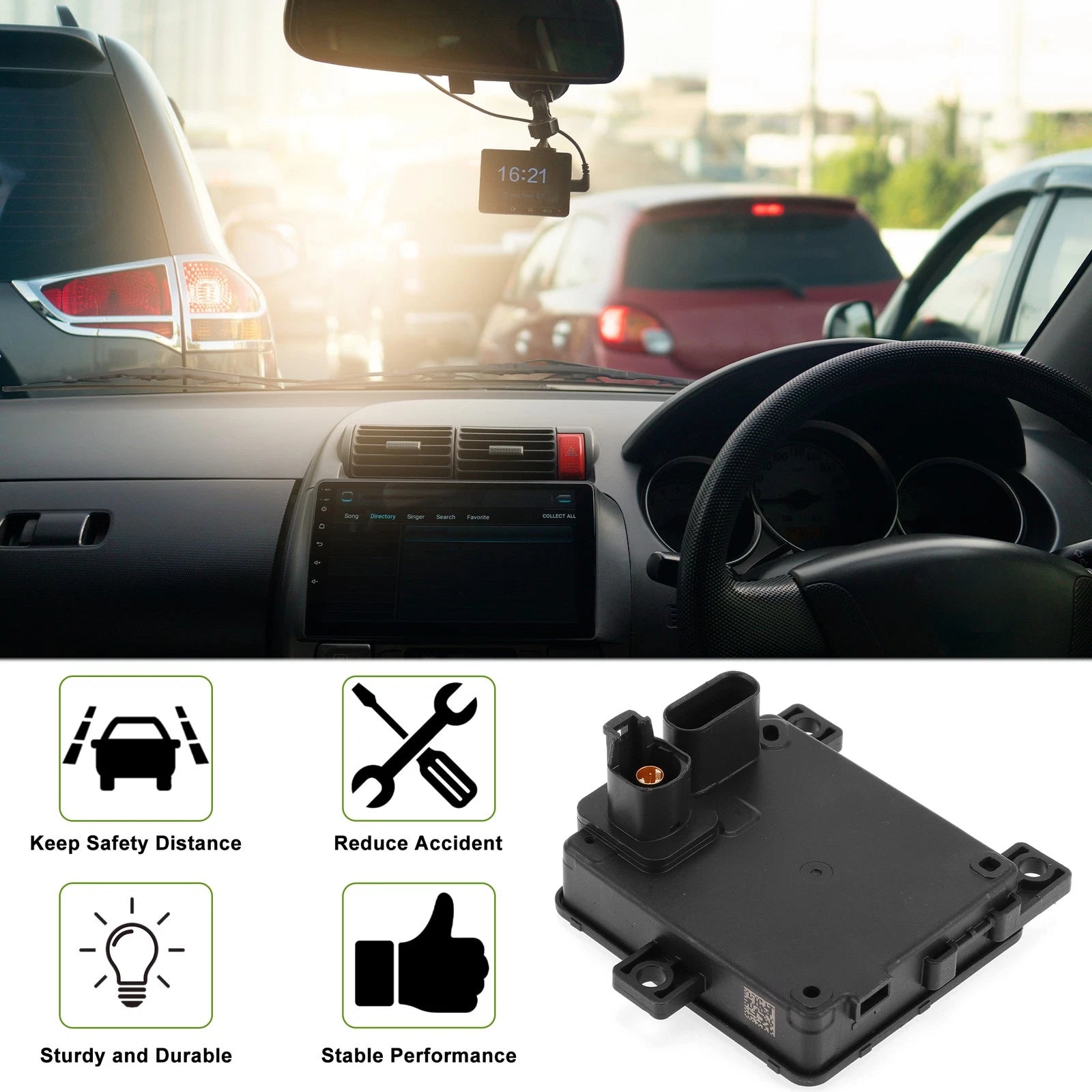 Cruise Control Distance Radar Sensor 284386RB7A for Nissan Pathfinder (2022–2023)