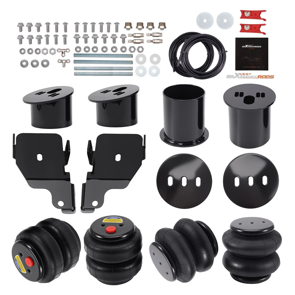 Set of 4 Air Spring Bags with Mounting Brackets for Chevy Impala Bel Air (1965–1970)