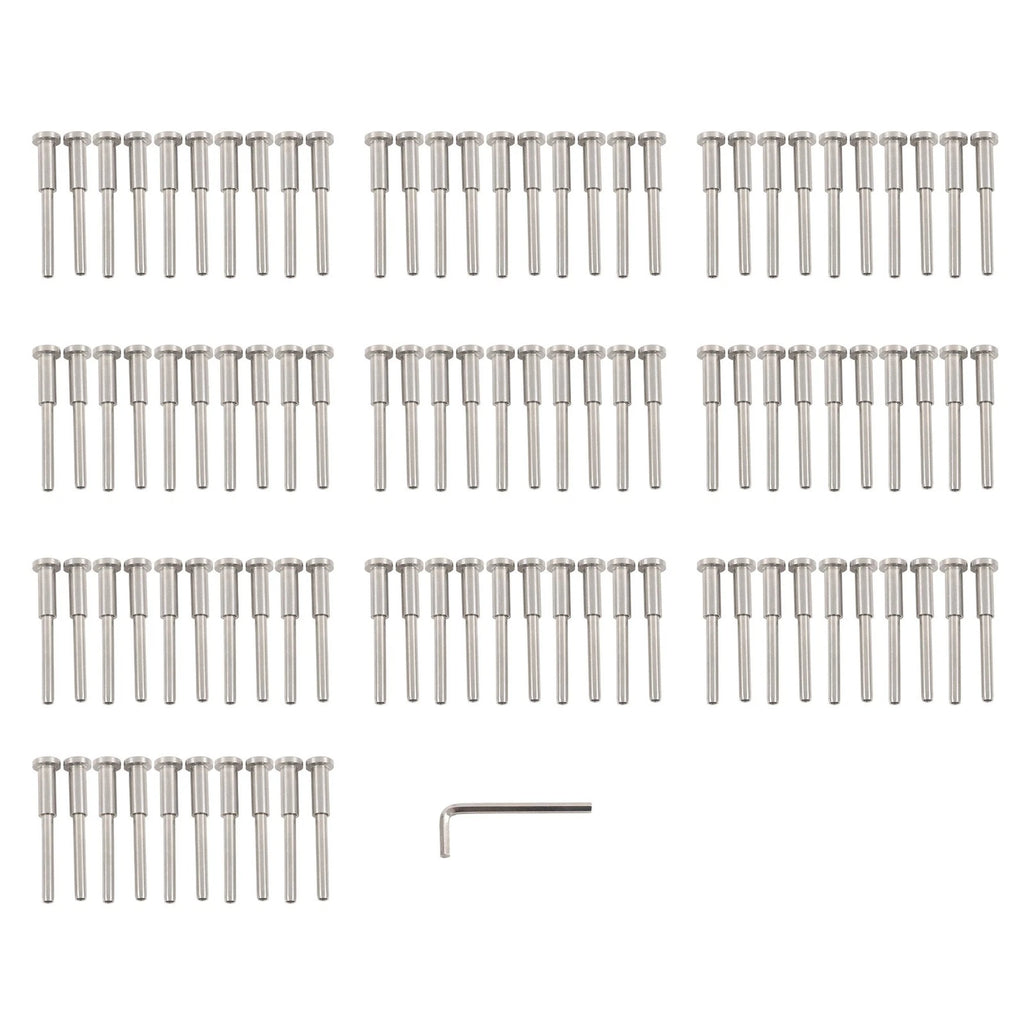 Invisible Cable Railing Kit for Various Applications (100 Pack)