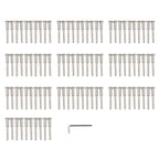 Invisible Cable Railing Kit for Various Applications (100 Pack)