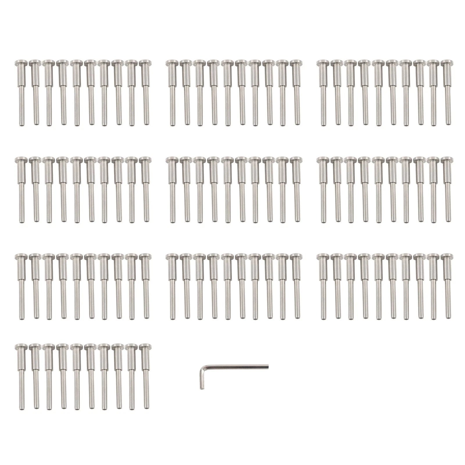 Invisible Cable Railing Kit for Various Applications (100 Pack)