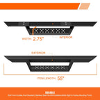 2X Full LED Tail Lights for Dodge Ram Pickup (2009–2017)