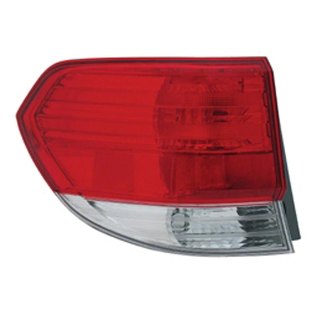 Replacement Driver Side Outer Tail Light Lens/Housing for 2008-10 Honda Odyssey