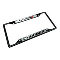 License Plate Frame for Dodge Charger Black Licensed (2006–2014)