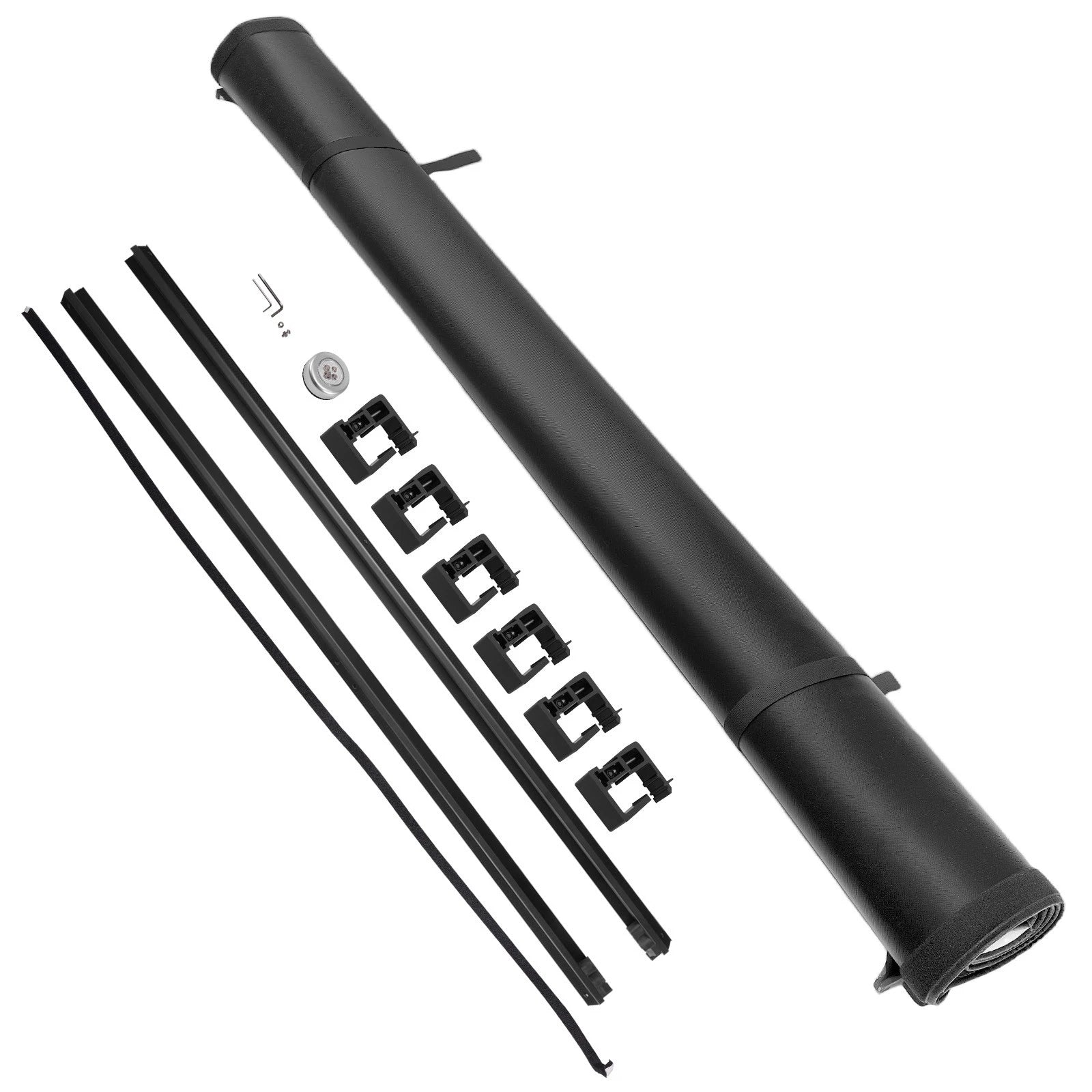 5.8ft Soft Roll-Up Tonneau Cover for Chevrolet Silverado (2004–2007)