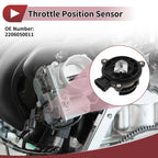 Throttle Position Sensor for Toyota Land Cruiser (1998–2003) No.2206050011