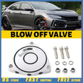 Blow Off Valve Plate Spacer for Honda Civic Turbo (2015–2021) BOV Billet Silver