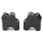 Black HandleBar Bar Risers Mount Clamp Adapter for BMW F800R (2015-2017)