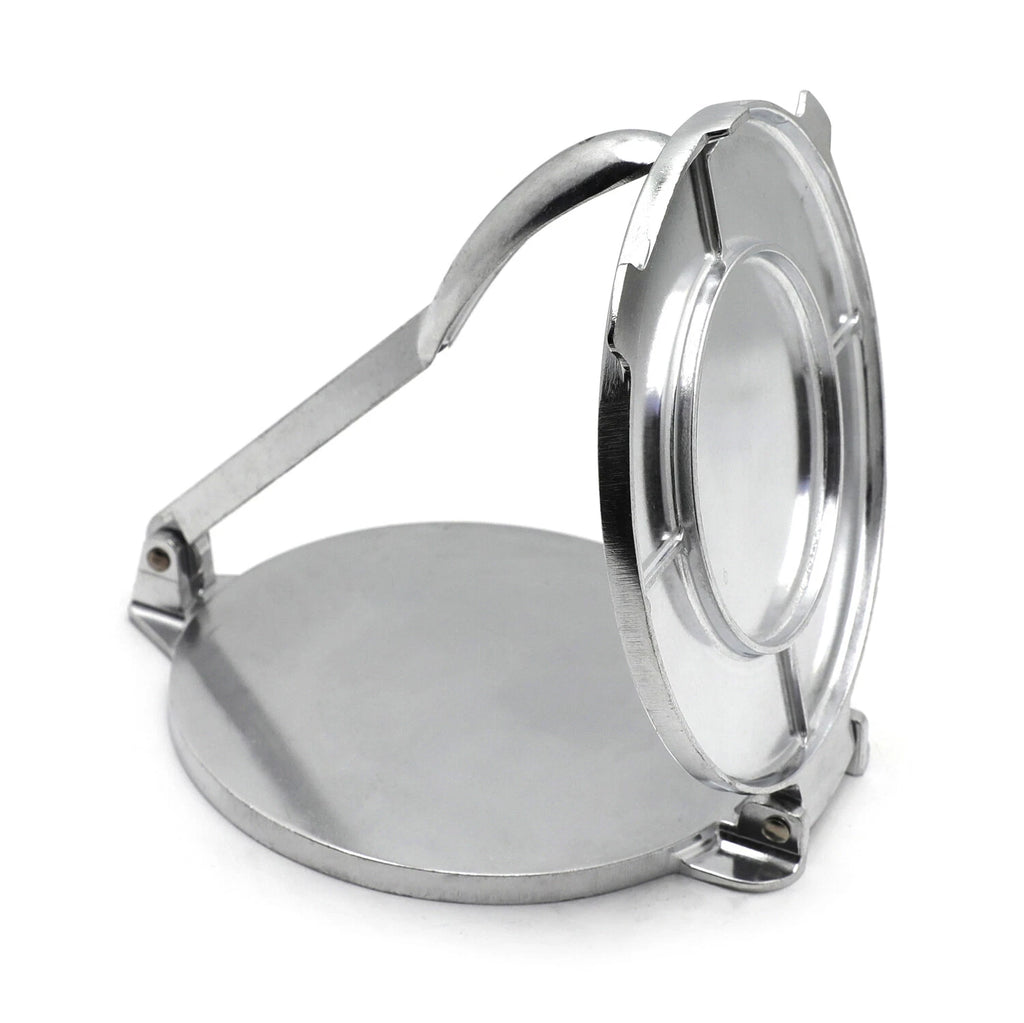 Aluminum Tortilla Press 8" Wide with 10" Handle for Tortillas