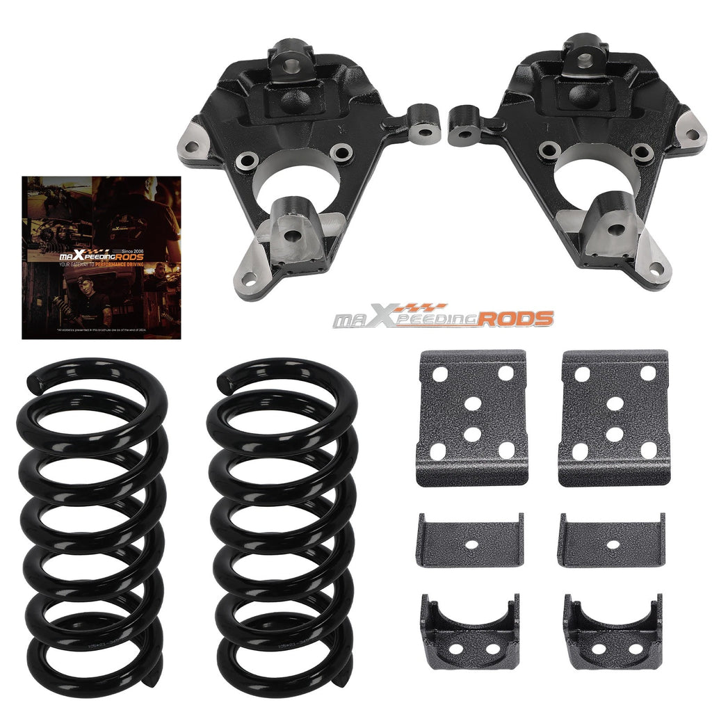 5" Front 6" Rear Spindle Spring Kit for Silverado 1500 NBS V8 (1999–2007)