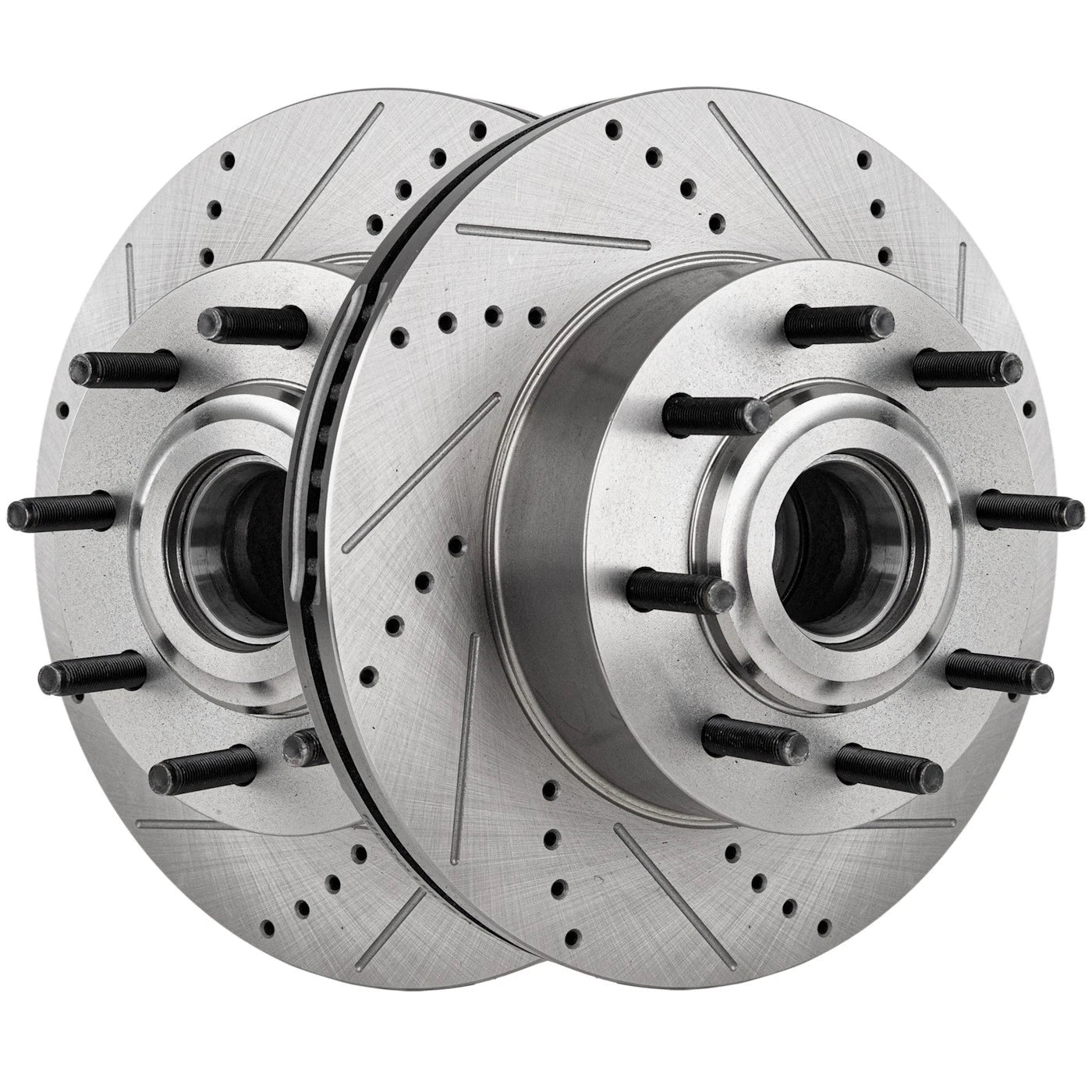 Front Brake Disc Rotors for F250 F350 Super Duty (2012–2022) RWD